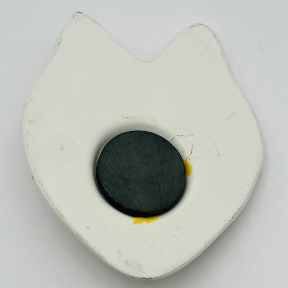 Catzilla Big On Cats Candace Reiter 4 Kitty Cat Magnets Vintage - Picture 5 of 16